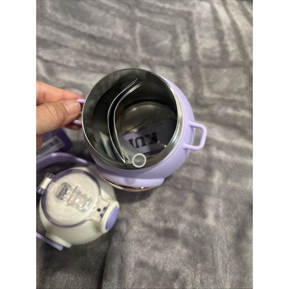 Sanrio Kuromi Thermos Bottle 700ml Stainless Steel Kids Water Bottle‎ Purple